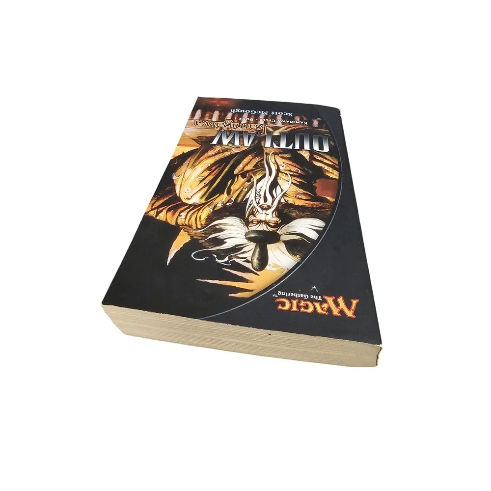 Magic The Gathering Book Outlaw Champions of Kamigawa OS Black Paper